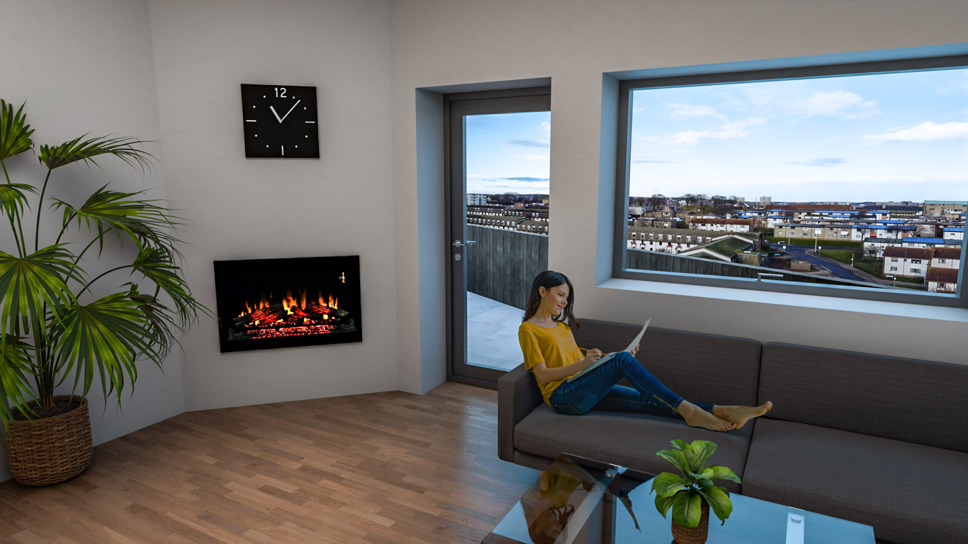 Co-Habitation Living Room